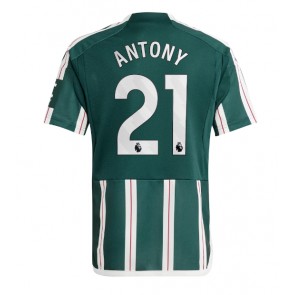 Manchester United Antony #21 Gostujuci Dres 2023-24 Kratak Rukavima